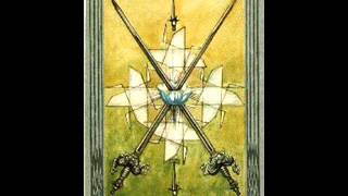 BOOK OF THOTH Crowley PEACE TWO OF SWORDS