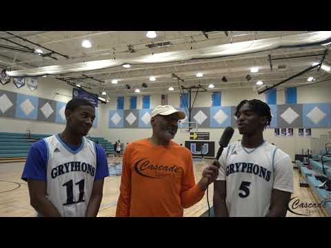 Interview with Quran Taylor & Christian Terrell Members Of University Academy Basketball Team