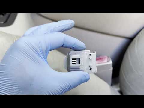 How To Replace The Cabin Air Temperature Sensor Aspirator On A Chevrolet Silverado.