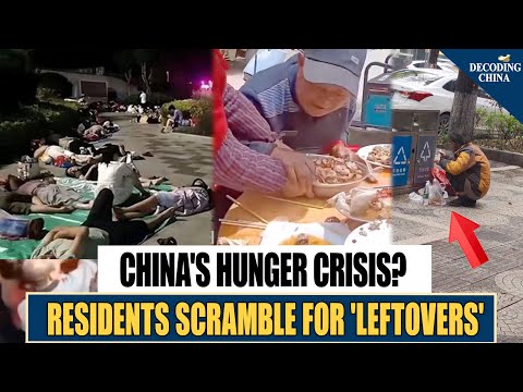China Crisis: Beggars Steal Cat Food, Jobless Scavenge Trash for One Meal!