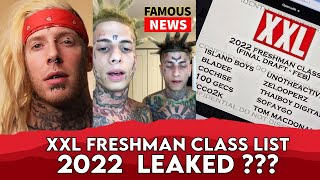 XXL Freshman List 2022 LEAKED