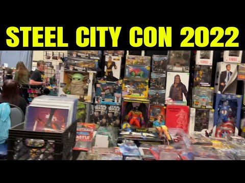 STEEL CITY CON Comic Book Convention Walkthrough!