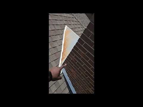 🏠 Chimney Flashing Leak EXPOSED! 🏠