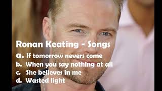Download lagu Ronan Keating - Best Music mp3 Download lagu Ronan Keating - Best Music mp3