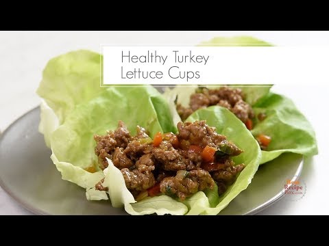 Turkey Lettuce Wraps - Quick, Delicious, & Healthy