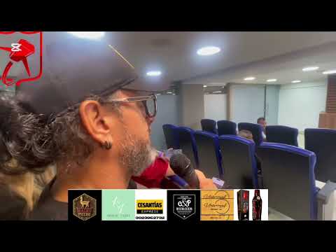 The star of the match, Tilman Palacios and Alex Escobar! 👹🔔🎤😎🇲🇨👹🔔