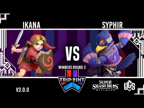Tripoint Smash 218 - Winners Round 3 - Ikana(Young Link) Vs. Syphir(Falco)