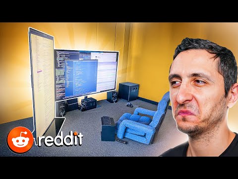 Reacting to the BEST Gaming Setups from Reddit Battlestations! 2022