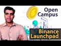 Crypto Market Latest News Updates Analysis Binance Launchpad Open Campus EDU Token