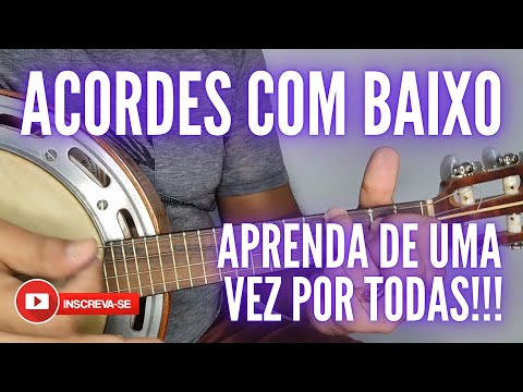 Aprenda os acordes com baixo | Michel do Cavaco