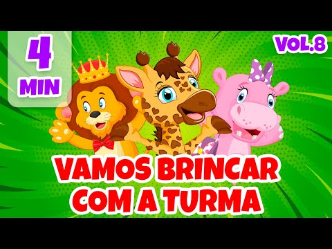 Vamos Brincar com a Turma Vol. 8 - Giramille 4 min | Desenho Animado Musical