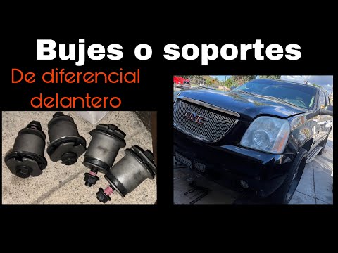 COMO REEMPLAZAR EL JUEGO DE BUJES DE MÓNTAJE DE DIFERENCIAL DELANTERO GMC YUKON DENALI 6.2L 2012