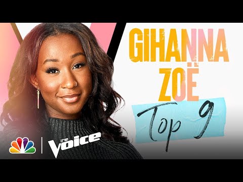 Gihanna Zoë Sings Christina Aguilera's "Reflection (from "Mulan")" - The Voice Live Top 9 2021