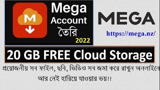 How To Create a Account On MEGA in 2022 || Free Cloud Storage || how to create mega account