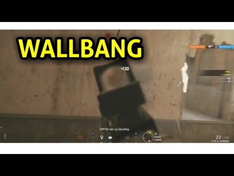 Crazy Wallbangs - Ranked Highlights - Rainbow Six Siege