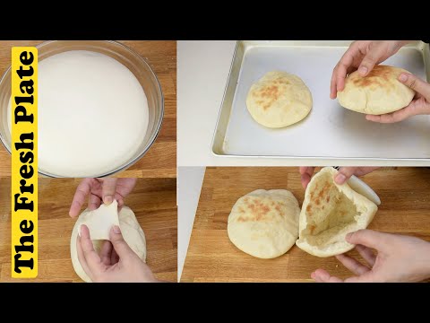 Homemade Doner Bread Recipe || Pita bread recipe @thefreshplate06
