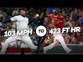 100mph Fastballs Crushed (every homerun off a 100+mph pitch from 2015 to 2022)