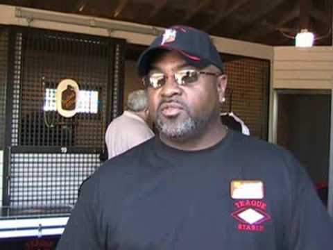 George Teague before the Jug -- USTA Harness Racing