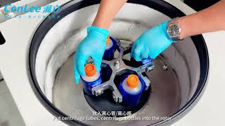 DL5M Large volume floor centrifuge low speed refrigerated centrifuge