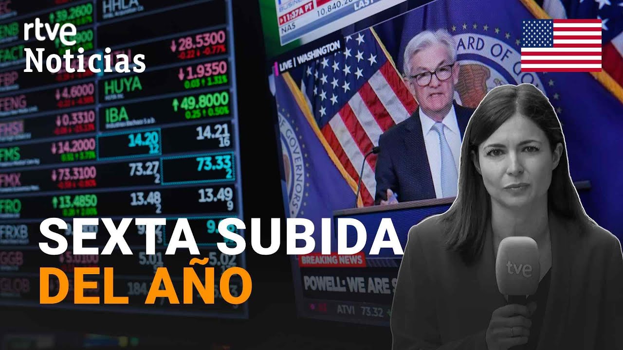 TIPOS INTERÉS: La RESERVA FEDERAL de EE.UU. los sube 0,75 puntos hasta el 4% | RTVE