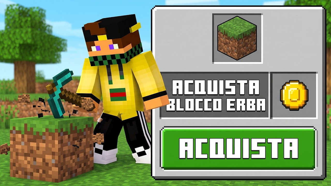 MINECRAFT MA DEVI COMPRARE TUTTO PER USARLO