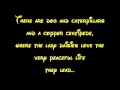 All In The Golden Afternoon Lyrics