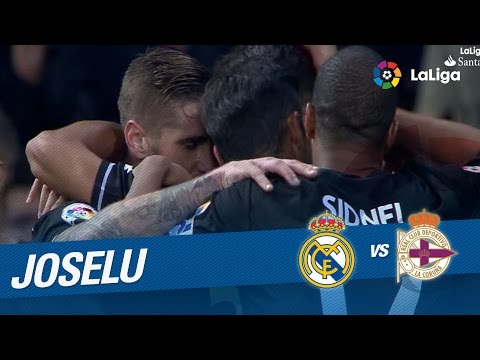 Golazo de Joselu (1-1) Real Madrid vs Deportivo de la Coruña