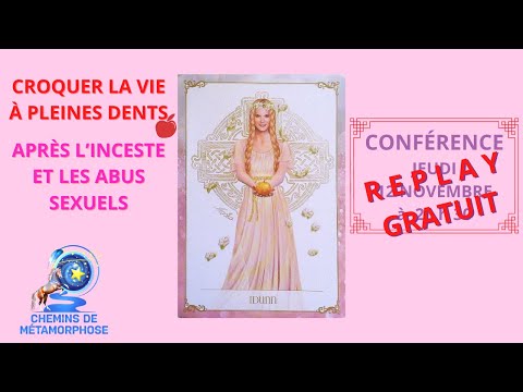 Conférence gratuite : croquer la vie à pleine dents 🍎 après l’inceste et les abus sexuels