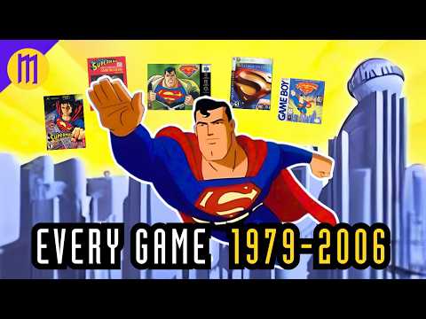 The Sometimes Decent, Often Awful SUPERMAN Games - YouTube