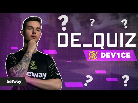 NIP Dev1ce Plays De_Quiz | Counter-Strike Quiz