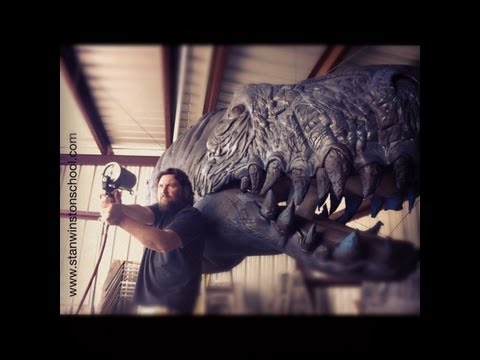 Make a Dinosaur - T-Rex Foam Fabrication Parts 1 & 2 - PREVIEW