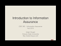 CSE 365 F18 8 16 18 Introduction And Overview