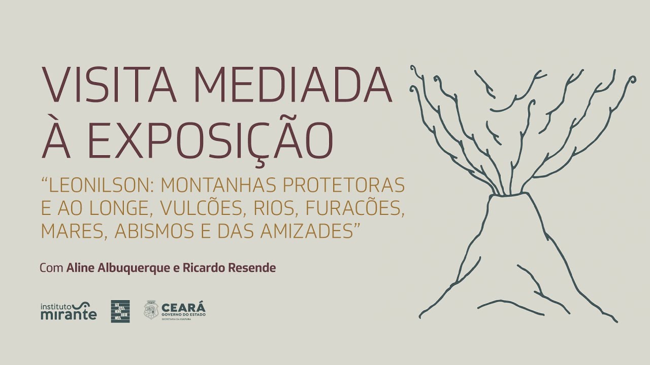 Visita Mediada à exposição “Leonilson e Das Amizades”, com Ricardo Resende e Aline Albuquerque