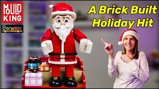 YouTube thumbnail: Mould King Santa Claus - Does he Deliver?