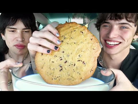 GIANT Cookie With ICED Milk w/ Carrington