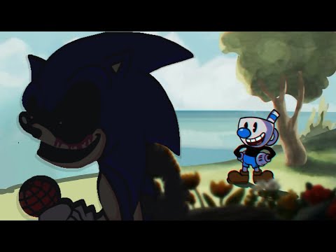 Indie Cross V1 - Cuphead meets Sonic.EXE (FNF VS CUPHEAD)