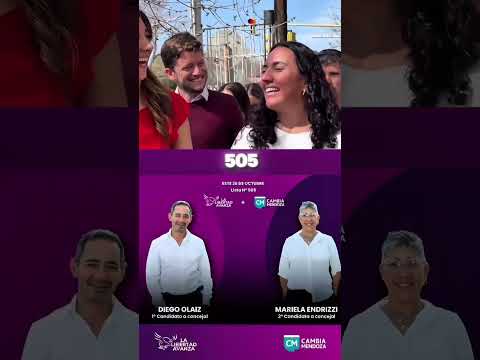 CAMPAÑA 2025. Candidatos del Frente La Libertad Avanza+Cambia Mendoza, Tunuyán.