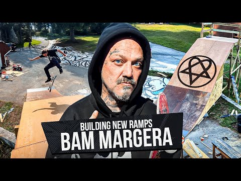 Building New Ramps at Castle Bam Feat. Bam Margera!