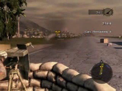 Mercenaries 2 Emplaced Weapons Challenge Lvl. 1