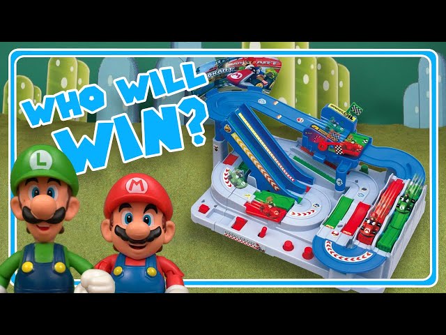 Vídeo relacionado con EPOCH GAMES Super Mario 7414 Mario Kart Racing Deluxe - Juego de Mesa