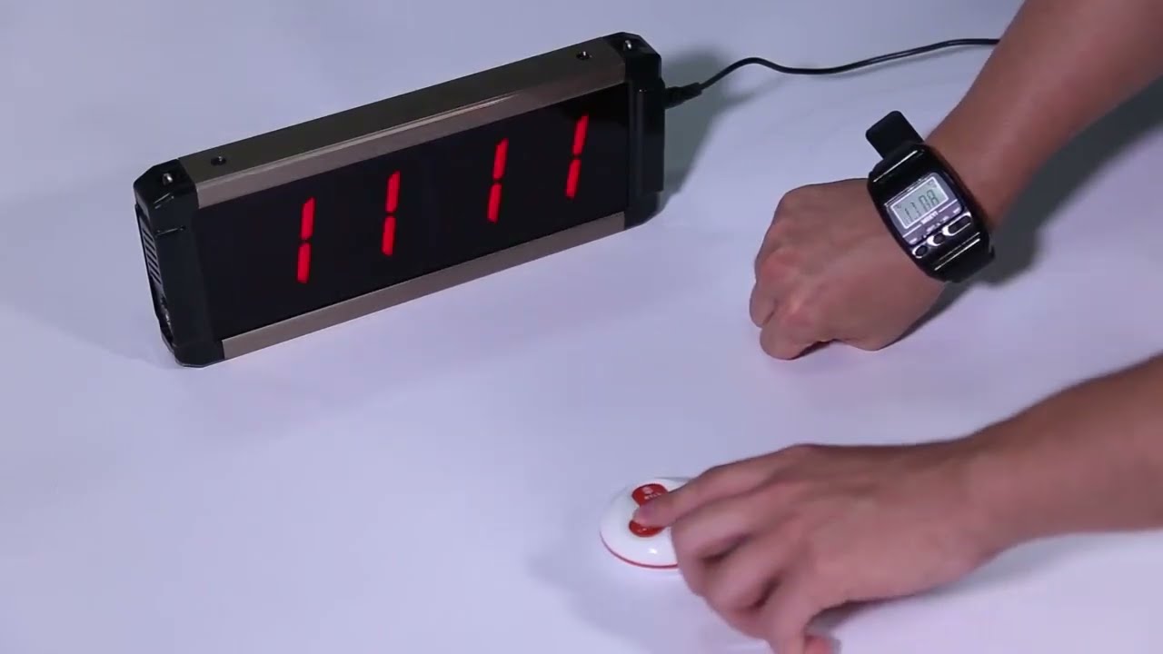 Wireless Calling System For Restaurant Meeyi