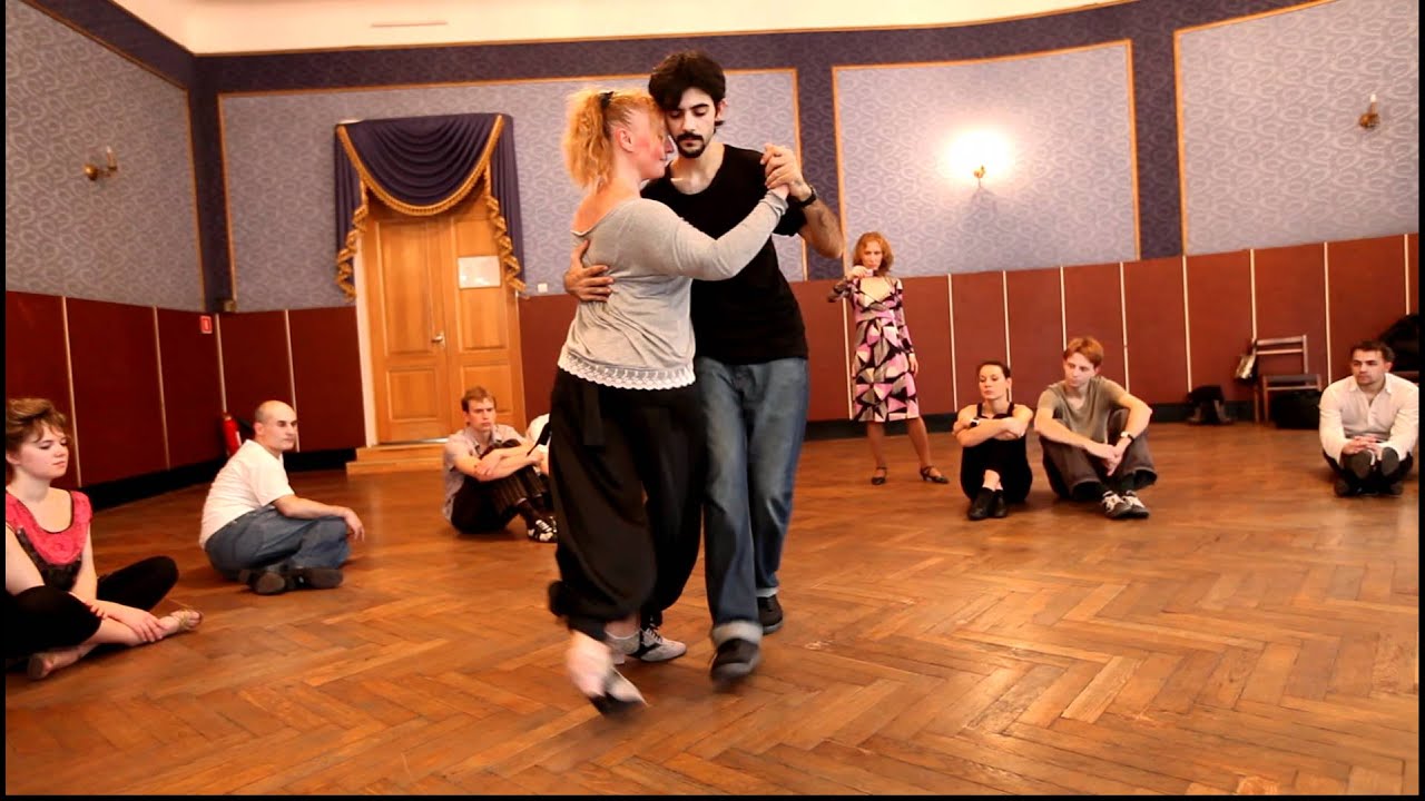 Adrian Ferreyra y Elvira Malishevskaya,resume. Nevskaya milonga 2011.