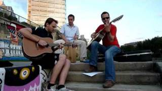 Jimi Hendrix - Little Wing Cover at Donaukanal Wien