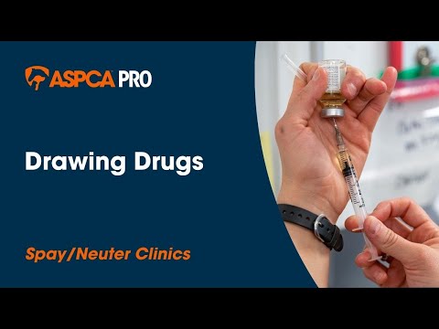 Spay/Neuter Clinic Flow: Drawing Drugs