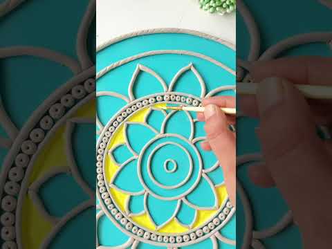 Lippan Art 😱😱😱😱😱 | Lippan Art with Mirror work