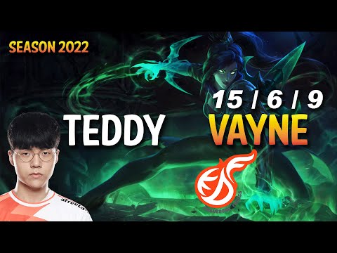 KDF Teddy VAYNE vs KAI'SA ADC - KR Ranked
