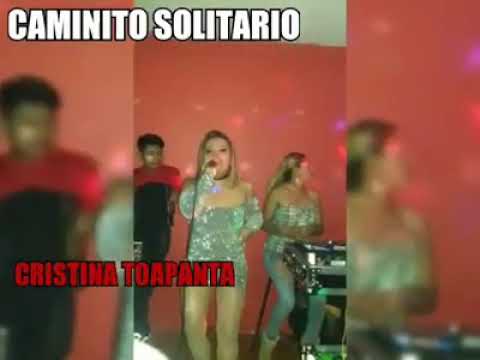 Cristina Toapanta Tema  CAMINiTO SOLITARIO