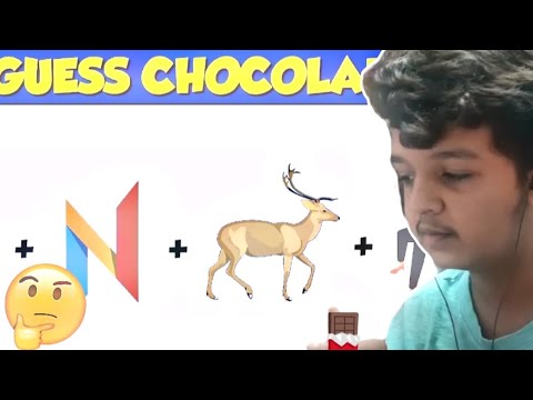 Guess Chocolate 🍫 By Emoji 🤔 || HARSHIL UNFILTERED