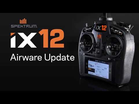 Spektrum IX 12 Videomanual -  Airware Update