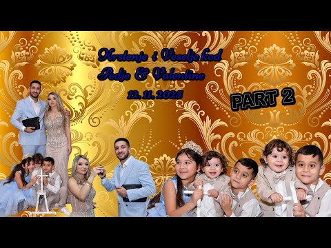 Krstenje i Veselje kod Pedje & Valentine Part 2 Studio Mirtez 4K Zemun
